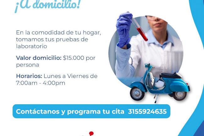 Laboratorio a domicilio 