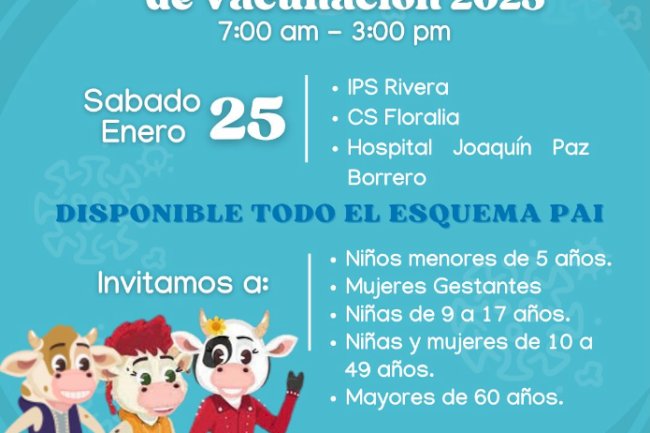 Jornada nacional de vacunación